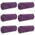 Pokrivači za bacanje 6 pcs Ljubičasta 170 x 130 cm Runo