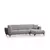 Atelier del Sofa Ugaona garnitura Aren 145x43x206cm Siva