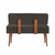 HANAH HOME Trpezarijska klupa Vina 1053 1 AnthraciteWalnut