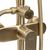 Komplet za prhanje Rea VERSO BRUSHED GOLD