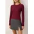 Trendyol Milla Ženska bluza, Bordo