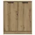 Komoda 3 kom Artisan hrast 60x30x70 cm konstruirano drvo