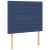 Vidaxl Box spring postelja z vzmetnico moder 80x200 cm blago