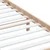 Vidaxl Posteljni okvir 75x190 cm trden les