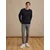 DAN FOX APPAREL Kavbojke Lian siv denim