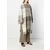 Jil Sander - checked tassel coat - women - Neutrals