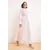 Trendyol Modest Ženska haljina Tctss26Eb00097, Roze