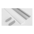 Nadgradni profil Glax, 2m, Aluminijum