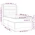 Vidaxl Box spring postelja z vzmetnico moder 90x200 cm blago