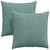 Jastučići za sofu 2 pcs Morska zelena 60 x 60 cm