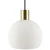 Brilliant - Luster na sajli CONY 1xE27/20W/230V, prečnik 25 cm, mesing