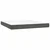 Vidaxl Box spring postelja z vzmetnico temno siva 180x200 cm žamet