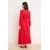 Trendyol Modest Ženska haljina Tctss25Eb00096, Crvena