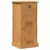 vidaXL Komplet pohištva za kopalnico 3 pcs Rjava 37 x 34 x 80 cm