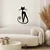 Wallity Zidna dekoracija Cat 6, 37x60 cm, 1.5 mm, Crna