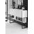 HANAH HOME Komoda Luxe Black White