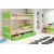 Baloo Bonny Krevet Na Sprat 200X90 Pine Zeleni