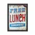 Wallity Uramljena slika Free Lunch, 35x45 cm