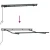 Okvir tende Antracit 2,5 x 2 m Metal