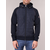 Tommy Hilfiger Puhovke MIXED MEDIA HOODED ZIP THROUGH Modra