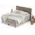 Bež boxspring postelja s prostorom za shranjevanje 180x200 cm Voyage – Maison de Reve