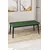 Hanah Home klupa Pera Bench, 105 cm, kaki / zelena / crna