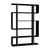 Hanah Home Polica 110x161x25,5cm Antracit-Svetlobraon