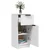 Vidaxl Komoda bela 30x30x70 cm konstruiran les