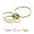 LED plafonska lampa F2047-132C SG