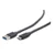 Gembird USB kabl USB 3.2 Gen 1 (3.1 Gen 1) USB C USB A Crno