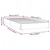 Vidaxl Box Spring Postelja brez vzmetnice Črna 100x210 cm Žamet