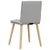 Vidaxl Jedilni stoli 6 kosov Cloud Grey Fabric