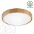 Brilagi - LED plafonsko svetlo CARVALHO MODERN SLIM 2xE27/60W/230V prečnik 37,5 cm hrast