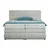 Boxspring Krevet Palace 180/200 cm , srebrna