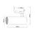 LED REF SINSKI LDG5130T-18 18W 3CCT CRNI MONOFAZNI