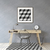 Decormat Podloga za stol Six 3d pattern 120x90 cm 15 cm