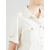 VERO MODA Dolga srajca VMJENNIE bel denim