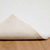 Protuklizni tepih od umjetnog zečjeg krzna OLITE Bijela