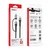 SUPERIOR USB data kabal SU-K106, 2in1, Type-C na Type-C/Lightning , 1m, Crni