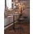 STENSELE Barska miza, antracit/antracit, 70x70 cm