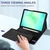 Tech-protect SC Pen Keyboard etui z tipkovnico za Samsung Galaxy Tab A9 Plus / A11 Plus 11'', črna