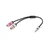 shumee Adapter 3,5 mm stereo jack vtič - 2x RCA cinch vtičnica slim vitalco (A3)