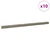 Vidaxl Robniki za stopnice 10 pcs Šampanjec 67 cm Aluminij