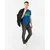 DIESEL MEN'S SHORT SLEEVE T-SHIRT BLUE