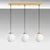 Opviq Luster Orbital-20-14052, 87x20x120cm, IP20, Belo-zlatne boje