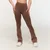 GymBeam Ženske bešavne hlače Fierce Brown L