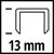EINHELL set spajalica klamerica za pneumatsku heftalicu 5.7x13mm 3000/1 4137850