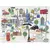 Galison Puzzle Zemljevid Londona 1000 kosov