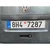 License Plate Frame (frameless, 1 pc)