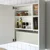 METOD Zidni element za ugradni aspirator, bela, 80x37x80 cm